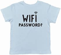 Image result for Wifi Password Kid Sign