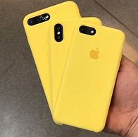 Image result for Silicone Yellow iPhone 7 Case