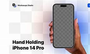 Image result for iPhone 14 PSD Mockup in Hand Outdoors