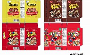 Image result for Free Printable Cereal Box Template