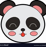 Image result for Animated Panda Face