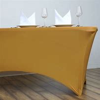 Image result for Elastic Tablecloth Fitted Rectangular