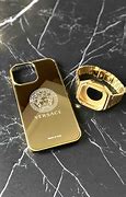 Image result for Gold Versace iPhone