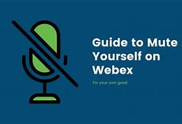 Image result for WebEx Mute