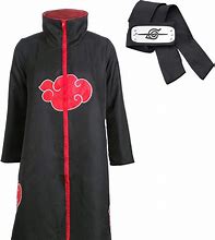 Image result for Akatsuki Cloak Robe