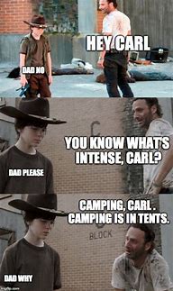 Image result for Rick and Carl Dad Jokes