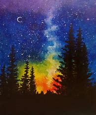 Image result for Cute and Pretty Canvas Ideas Galaxy