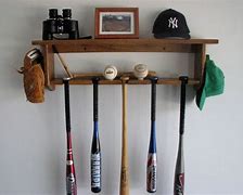 Image result for Baseball Bats On Wall