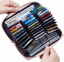 Image result for Large-Capacity Credit Card Wallet