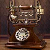 Image result for Old-Fashioned Telephone with Real Flowers