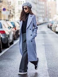 Image result for Gray Coat Outfit