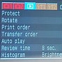 Image result for Canon LCD Menu