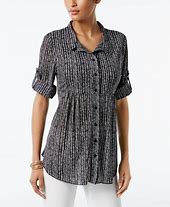 Image result for Cotton Tunic Shirts Women's