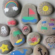 Image result for Stepping Stone Painting Ideas for Kids