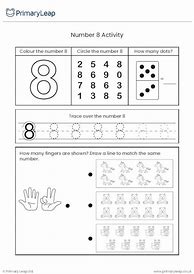 Image result for Number 8 Activities