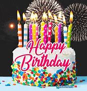 Image result for Happy Birthday with Cake Animated