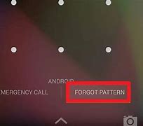 Image result for How to Open Phone When Forgot Pattern