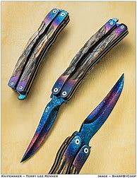 Image result for Scimitar Butterfly Knife