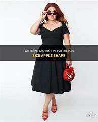 Image result for Plus Size Apple Shape Business-Casual