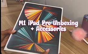 Image result for M1 iPad Pro Unboxing with Accessories