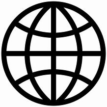 Image result for World Wide Web Icon Black and White