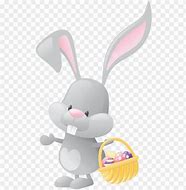 Image result for Easter Bunny with Basket Clip Art