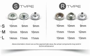 Image result for R-Type Leather Snaps 10Mm