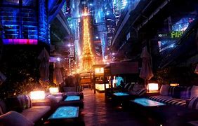 Image result for future city nightlife