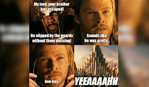 Image result for Low-Budget Thor Meme
