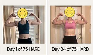Image result for 75 Day Challenge Before and After