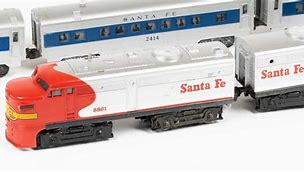 Image result for Lionel Santa Fe Train Set Polar Express