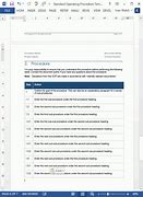 Image result for Free Office Procedure Template