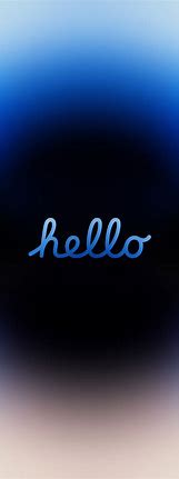 Image result for iOS Hello Wallpaper