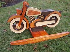 Image result for Wooden Toy Motorcycle
