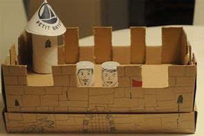 Image result for DIY Castle Out of a Shoebox