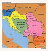 Image result for Yugoslavia Political Map