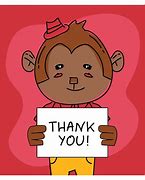 Image result for Thank You Funny Monkey