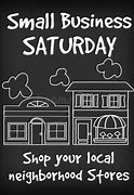 Image result for Small Business Saturday Signage
