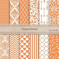 Image result for Tangerine Velvet Paper