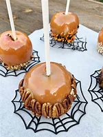 Image result for Apple and Carmel Halloween Treats