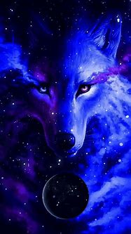 Image result for Galaxy Wolf Art