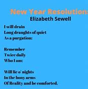 Image result for New Year Resolution Poem