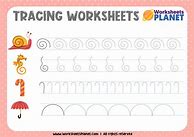 Image result for Kindergarten Tracing