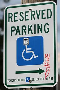 Image result for Reserved Parking Sign Template