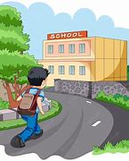 Image result for Boy Going to School Clip Art