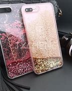 Image result for iPhone 7 ClearCase Liquid Yellow Glitter