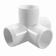 Image result for 4-Way PVC Tee