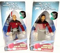 Image result for Picard and Riker Action Figures