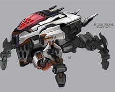 Image result for Spider Drone Concept Art