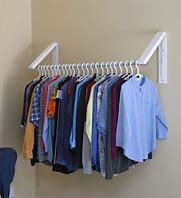 Image result for Wall Clothes Storage